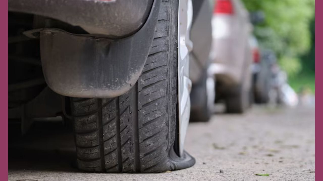 ઘણા ડ્રાઇવરોના મનમાં એક સામાન્ય પ્રશ્ન ઉદભવે છે: જો ટ્યુબલેસ ટાયર પંચર થઈ જાય તો વાહન કેટલું દૂર જઈ શકે છે? ટ્યુબલેસ ટાયરનો સૌથી મોટો ફાયદો એ છે કે, પંચર થયા પછી પણ, તે તરત જ હવા ગુમાવતા નથી. પંચર થયેલા ટાયર પર તમે સુરક્ષિત રીતે કેટલું અંતર ચલાવી શકો છો તે ઘણા પરિબળો પર આધાર રાખે છે. (ફોટો ક્રેડિટ-Google)