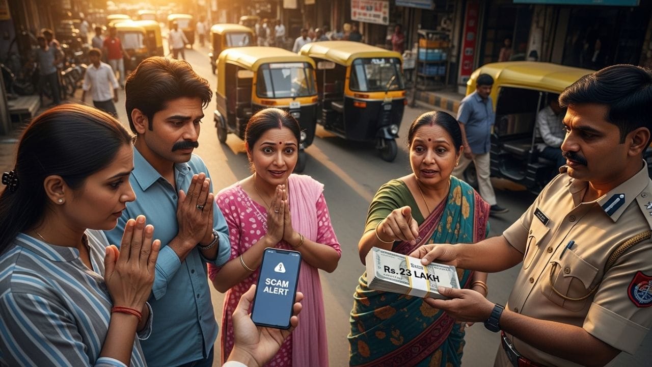 સલામ છે પાડોશીને! મણિનગરમાં CBIના નામે વૃદ્ધ દંપતીને ડરાવતા ઠગોનો પ્લાન ફેલ, 23 લાખની છેતરપિંડી ટળી