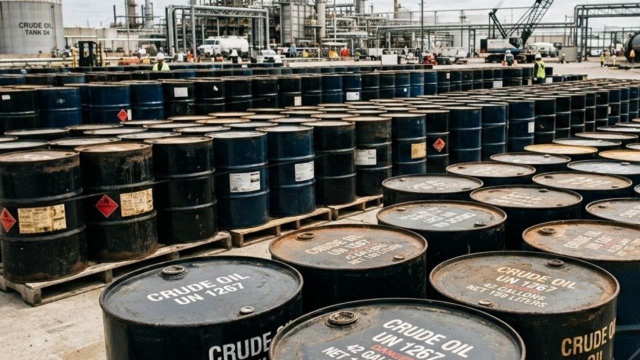 આંતરરાષ્ટ્રીય બજારમાં યુએસ ક્રૂડ ઓઇલના ભાવમાં તીવ્ર ઘટાડો થયો છે. જે ભાવ અગાઉ $116 પ્રતિ બેરલથી ઉપર પહોંચી ગયા હતા તે હવે $91 પ્રતિ બેરલ થઈ ગયા છે. WTI ક્રૂડના ભાવ ટ્રેડિંગ દરમિયાન લગભગ 19% ઘટીને $91.11 પ્રતિ બેરલ થઈ ગયા, જે એક દિવસ પહેલા $112.41 હતા.
