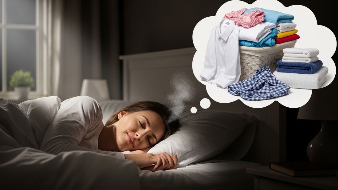 જો તમે સપનામાં કોઈ બીજાના કપડાં ધોતાં જુઓ છો, તો તે સૂચવે છે કે તમે તમારા કરતાં બીજાઓની ચિંતા અને તેમની સમસ્યાઓ ઉકેલવામાં વધારે ધ્યાન આપો છો. આ સ્વપ્ન તમને યાદ અપાવે છે કે બીજાઓ સાથે સાથે તમારે તમારા જીવન પર પણ ધ્યાન આપવું જરૂરી છે. ઘણી વાર તમે બીજાને મદદ કરતાં તમારી જાતને અવગણો છો, તેથી હવે તમારી પોતાની જરૂરિયાતો અને સંભાળ પર પણ ધ્યાન આપવું જોઈએ. ( Credits: AI Generated )