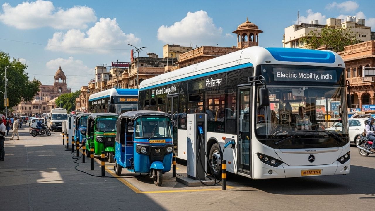 ઈલેક્ટ્રિક વાહનોની કાર્યપ્રણાલી અને ઉત્સર્જન: સામાન્ય રીતે પેટ્રોલ કે ડીઝલ એન્જિનમાં ઈંધણ બળવાને કારણે કાર્બન ઉત્સર્જન થાય છે, જેને માપવા માટે પીયુસી ટેસ્ટ કરવામાં આવે છે. તેની સરખામણીમાં ઈલેક્ટ્રિક સ્કૂટર, કાર અને ટ્રક લિથિયમ-આયન બેટરી અને મોટર પર ચાલે છે. આ વાહનોમાં કોઈ સાયલેન્સર હોતું નથી અને તે શૂન્ય ટકા પ્રદૂષણ ફેલાવે છે.