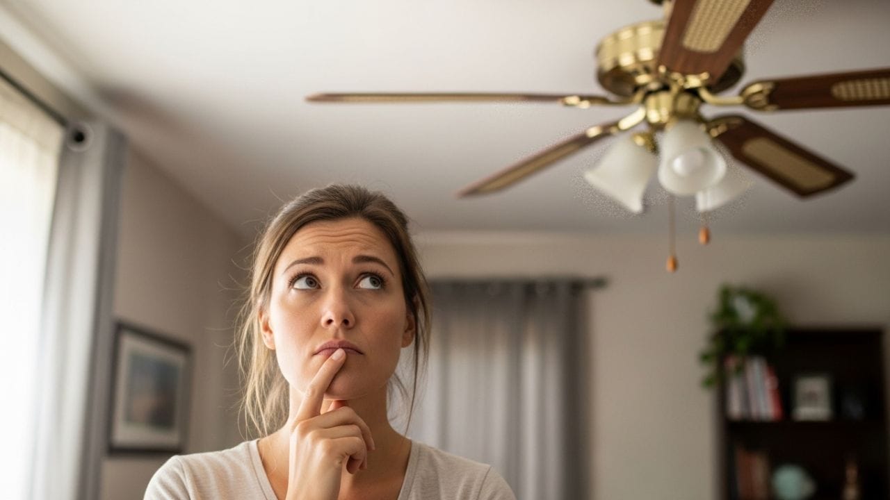 બીજું કારણ: બાઉન્ડ્રી લેયર ઈફેક્ટ: તમને જાણીને નવાઈ લાગશે કે પંખો ભલે ગમે તેટલી સ્પીડમાં ફરતો હોય, પરંતુ તેના પાંખિયાની એકદમ નજીકની હવાની પરત સ્થિર હોય છે. તેને 'બાઉન્ડ્રી લેયર' કહેવામાં આવે છે. આ પાતળી પરતમાં હવાની ગતિ નહિવત હોય છે. પરિણામે ધૂળના ઝીણા રજકણો આ પરતમાં ફસાઈ જાય છે. પંખાનું કેન્દ્રત્યાગી બળ (Centrifugal Force) પણ આ કણોને હટાવી શકતું નથી, અને ધીરે-ધીરે ત્યાં ધૂળનો થર જામતો જાય છે.