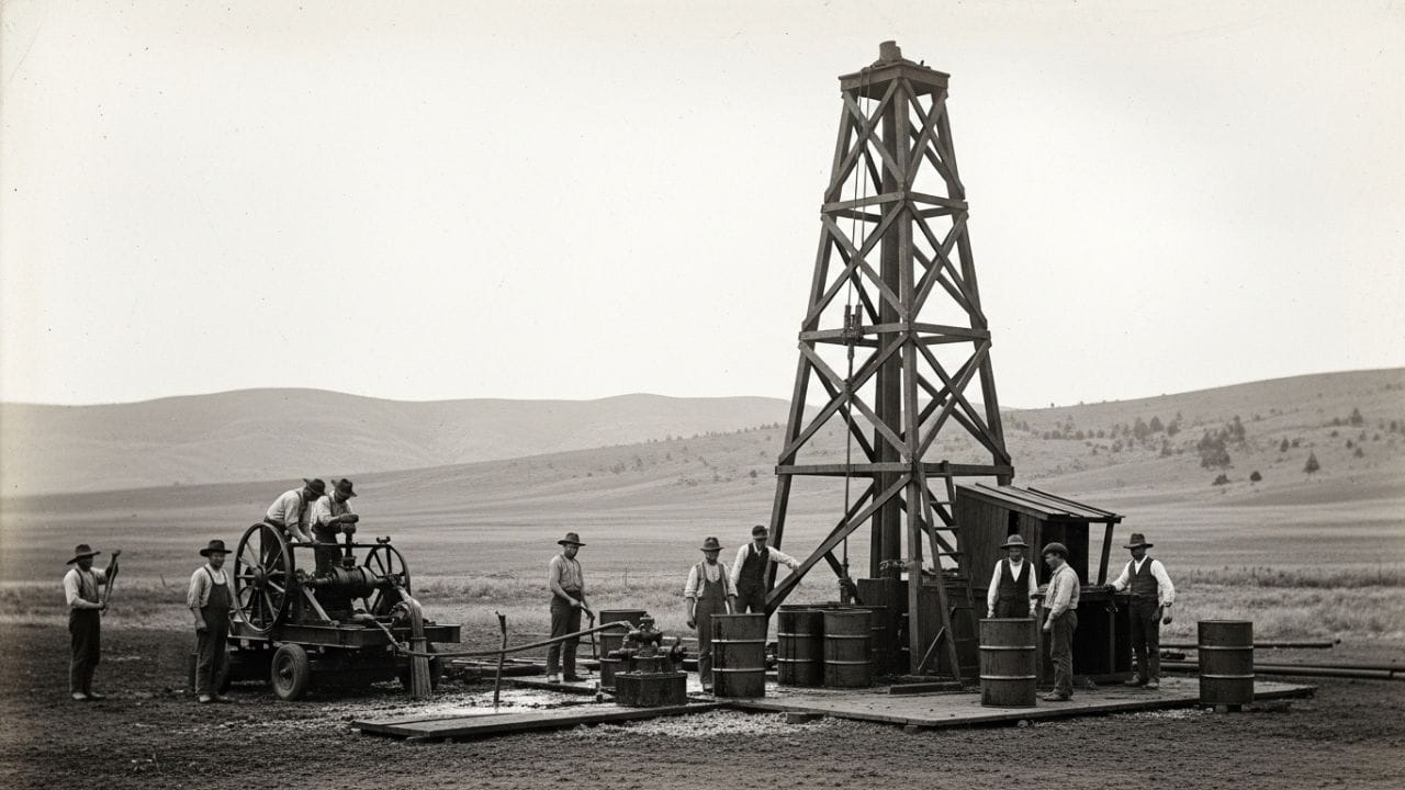 વધુમાં, એવું કહેવામાં આવે છે કે યુનાઇટેડ સ્ટેટ્સમાં કર્નલ એડવિન ડ્રેકે 1859માં ટાઇટસવિલે શહેરમાં તેલનો કૂવો ખોદ્યો હતો. યુએસ એનર્જી ઇન્ફર્મેશન એડમિનિસ્ટ્રેશન મુજબ, આ શોધ પછી તેલનો વ્યવસાય સમગ્ર વિશ્વમાં ઝડપથી મહત્વનો બન્યો. ( Credits: AI Generated )