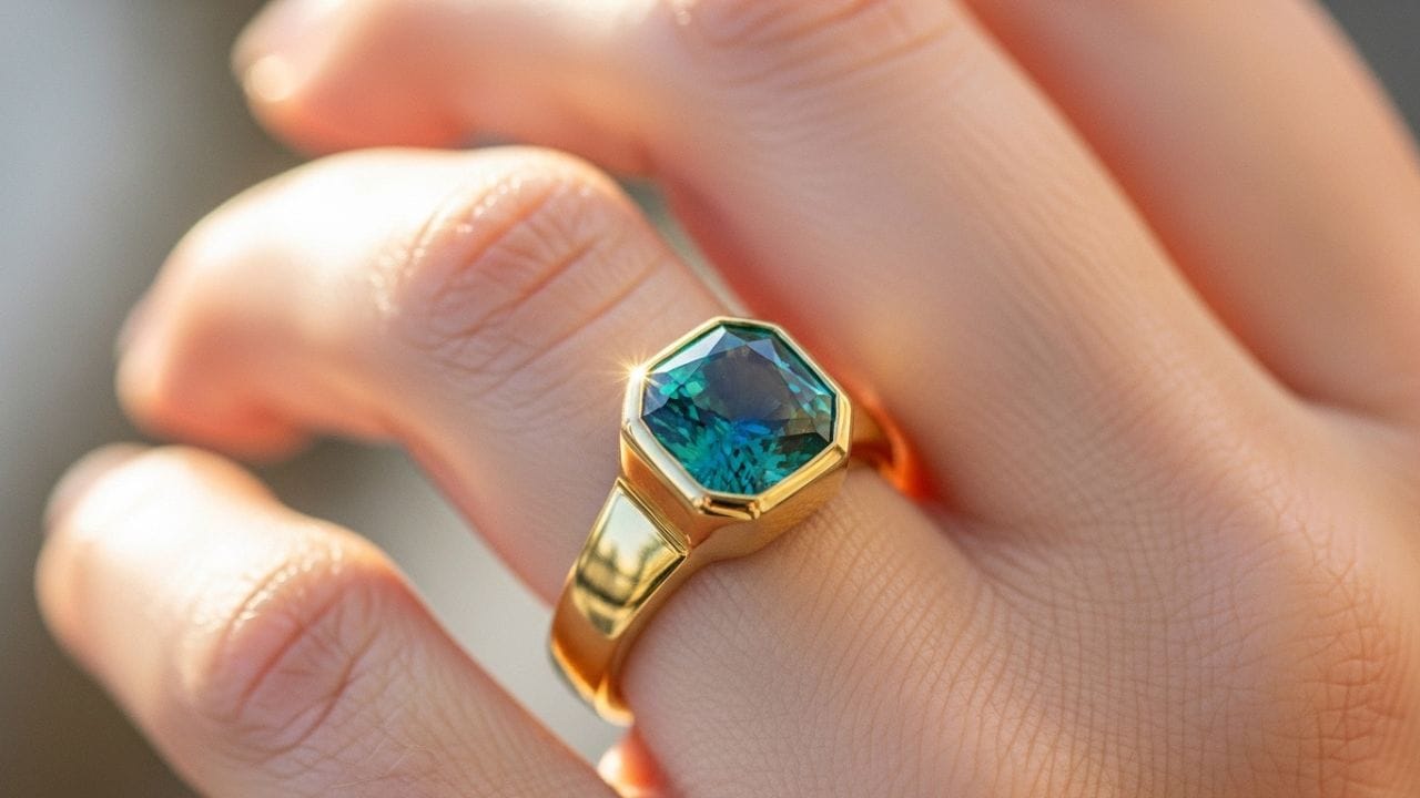 રત્નને યોગ્ય ધાતુમાં જ પહેરવું મહત્વપૂર્ણ છે, કારણ કે તેનાથી રત્ન અને ધાતુ બંનેની સકારાત્મક અસર મળે છે. તેથી, જે ધાતુ અનુકૂળ હોય તેમાં જ રત્ન જડાવવું જોઈએ. સાથે જ, રત્ન પહેરતી વખતે તેના પર વિશ્વાસ રાખશો તો જ તેનો સંપૂર્ણ લાભ મેળવી શકાય છે. ( નોંધ :ટીવી9 કોઈ પણ પ્રકારે અંધશ્રદ્ધાને પ્રોત્સાહન આપતુ નથી. આ અહેવાલ માત્ર ધાર્મિક માન્યતા અને લોકોમાં પ્રચલિત માન્યતા, રીત રિવાજને આધારે રજૂ કરવામાં આવેલ છે. ) ( Credits: AI Generated )