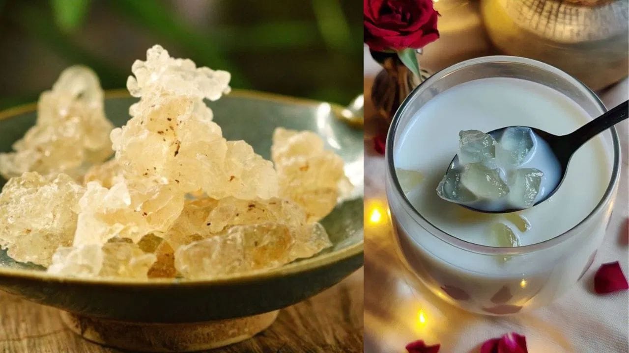 ગોંદ કતીરાની તાસીર અત્યંત ઠંડી હોય છે, તેથી તે ઉનાળામાં વરદાન સમાન છે. ખાસ કરીને જેમને વધુ પડતો પરસેવો આવતો હોય અથવા હાથ-પગમાં બળતરા થતી હોય તેમના માટે આ 5 રીતો ખૂબ જ ફાયદાકારક સાબિત થઈ શકે છે. તો આ ઉનાળે માત્ર શરબત પર નિર્ભર રહેવાને બદલે ગોંદ કતીરાના આ નવા પ્રયોગો ચોક્કસ અજમાવો!