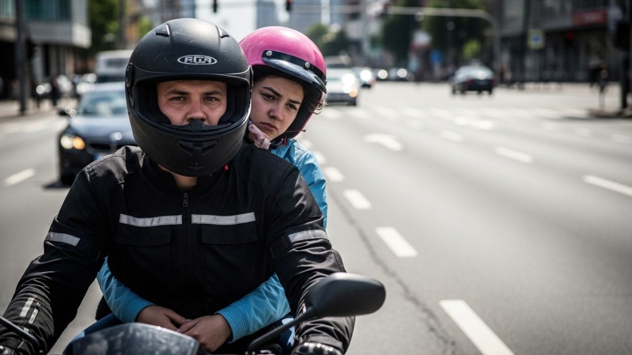 જો તમે હેલ્મેટ તો પહેરો છો પરંતુ તેમાં ISI માર્ક નથી, તો પોલીસ તમને ₹1,000 સુધીનો દંડ કરી શકે છે. હેલ્મેટ પહેર્યું હોવા છતાં જો તેનો પટ્ટો બંધ ન હોય, તો તેને હેલ્મેટ ન પહેર્યા સમાન માનવામાં આવે છે અને દંડ લાગી શકે છે. વારંવાર નીચી ગુણવત્તાવાળું અથવા નિયમ મુજબ ન હોય એવું હેલ્મેટ પહેરવાથી તમારું ડ્રાઇવિંગ લાઇસન્સ 3 મહિના સુધી સસ્પેન્ડ પણ થઈ શકે છે. ( Credits: AI Generated )