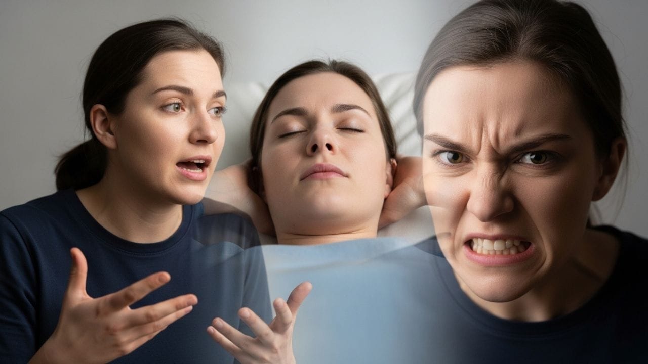 જ્યારે કોઈ વ્યક્તિ જૂઠું બોલવાનો પ્રયાસ કરે છે, ત્યારે તેને શું બોલવું તે વિચારવામાં મુશ્કેલી પડે છે. તેથી ઘણી વાર તે અટકી અટકી બોલે છે, ક્યારેક ખૂબ ધીમે બોલે છે અથવા કેટલાક સમયે અચાનક જ ઝડપથી બોલવા લાગે છે. ( Credits: AI Generated )