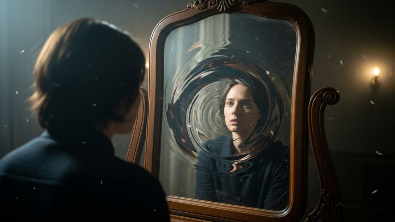 સ્વપ્નમાં ઝાંખો અરીસો દેખાય તો તેનો અર્થ એ હોઈ શકે કે તમે જીવનમાં ગૂંચવણમાં છો અથવા કોઈ નિર્ણય લેવામાં સંકોચ અનુભવો છો. તૂટેલો અરીસો સામાન્ય રીતે મનનો તણાવ, આત્મવિશ્વાસની કમી અથવા સંબંધોમાં પડકારો દર્શાવે છે. જો તમે આવું સ્વપ્ન જુઓ, તો તે સંકેત હોઈ શકે કે તમારા સંબંધોમાં તણાવ આવી શકે છે અથવા જીવનમાં કેટલીક મુશ્કેલીઓનો સામનો કરવો પડી શકે છે. ( Credits: AI Generated )