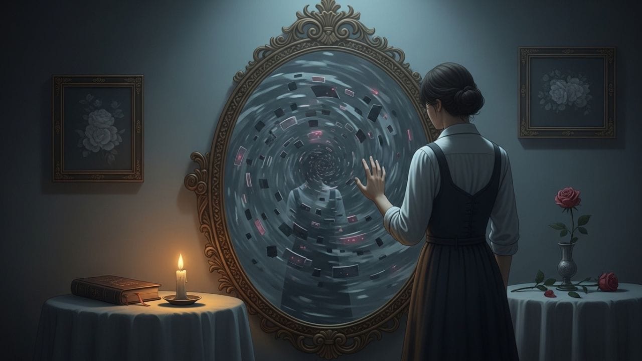 જો તમે સ્વપ્નમાં અરીસામાં તમારો ચહેરો ધૂંધળો, બદલાયેલો કે જુદો દેખાતો જુઓ છો, તો તે બતાવે છે કે તમારા જીવનમાં કોઈ ફેરફાર ચાલી રહ્યો છે અને તમે થોડા ગૂંચવણમાં છો. આવું સ્વપ્ન મોટા બદલાવનો સંકેત પણ હોઈ શકે છે. આધ્યાત્મિક રીતે જોવામાં આવે તો, અરીસો આત્મા સાથે જોડાયેલ માનવામાં આવે છે, તેથી સ્વપ્નમાં પોતાને જોવું તમારા અંદરના અવાજ અથવા દૈવી માર્ગદર્શન તરફ ઈશારો કરી શકે છે. ( Credits: AI Generated )