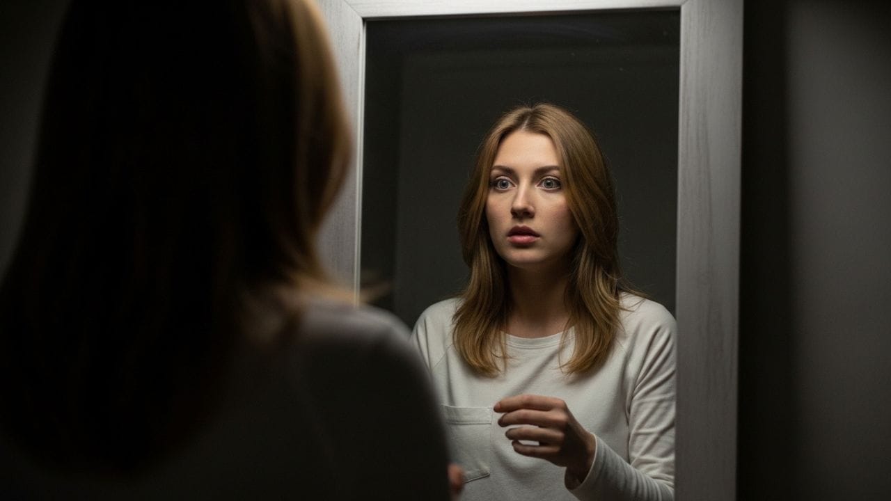 સ્વપ્નમાં અરીસામાં પોતાની જાતને જોવું જીવનમાં ચાલી રહેલી પરિસ્થિતિઓ અને તેની અસરનો સંકેત આપે છે. તે તમારા વિચારો, લાગણીઓ અને પોતાના વિશેની સમજને દર્શાવે છે, અને તમને પોતાનું મૂલ્યાંકન કરવા પ્રેરિત કરે છે. ( નોંધ :ટીવી9 કોઈ પણ પ્રકારે અંધશ્રદ્ધાને પ્રોત્સાહન આપતુ નથી. આ અહેવાલ માત્ર ધાર્મિક માન્યતા અને લોકોમાં પ્રચલિત માન્યતા, રીત રિવાજને આધારે રજૂ કરવામાં આવેલ છે. ) ( Credits: AI Generated )