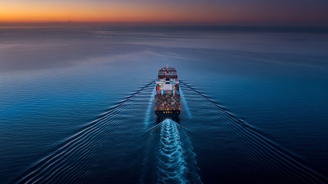 જહાજો સમુદ્રમાં મનફાવે ત્યાંથી જઈ શકતા નથી. ભલે સમુદ્ર બહુ મોટો છે, પરંતુ તેની ઊંડાઈ બધે સમાન નથી હોતી. ઘણી જગ્યાએ ઓછું પાણી, પાણીની નીચે પહાડો  અને ખડકો હોય છે. તેથી જહાજોને સુરક્ષિત રીતે ચલાવવા માટે ખાસ નક્કી કરેલા માર્ગો, જેને શિપિંગ લેન કહે છે, તેનો જ ઉપયોગ કરવામાં આવે છે. ( Credits: AI Generated )