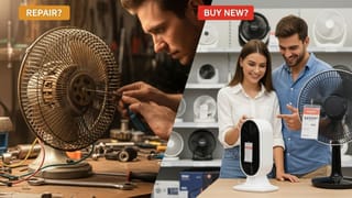 જૂના પંખામાં પૈસા નાખતા પહેલા ચેતજો ! જાણો ક્યારે રિપેરિંગ કરાવવો અને ક્યારે નવો ખરીદવો