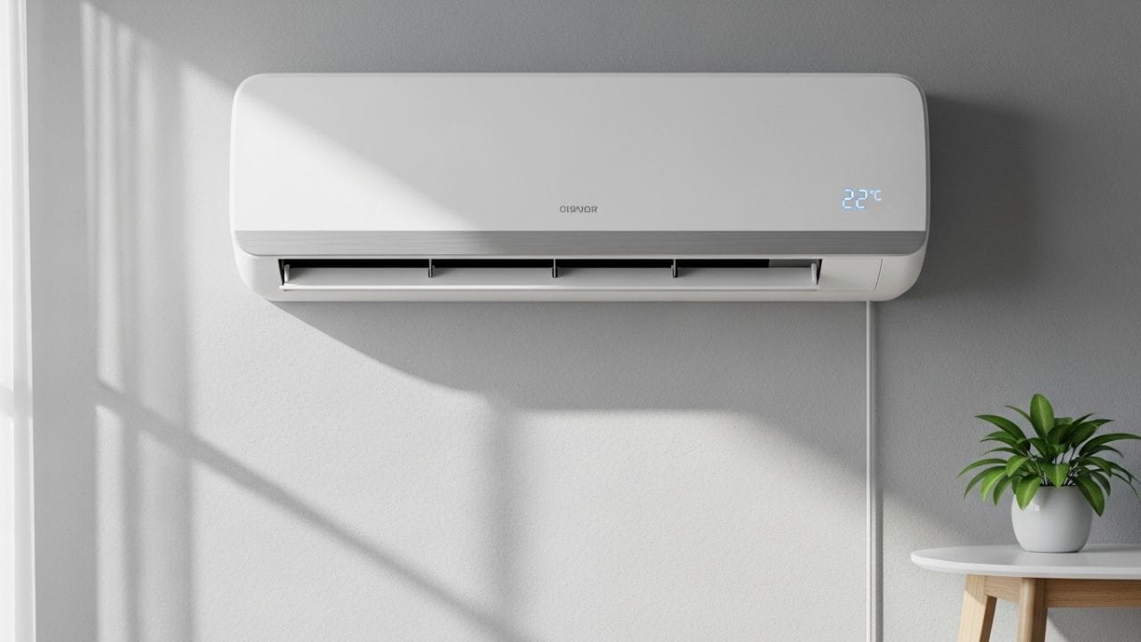 AC ચાલતા રૂમમાં કોઈપણ એવી વસ્તુ ન રાખવી જોઈએ જે સરળતાથી ગરમી પેદા કરે, કારણ કે તેનાથી રૂમ ઠંડું થવામાં વધુ સમય લાગે છે. ( Credits: AI Generated )