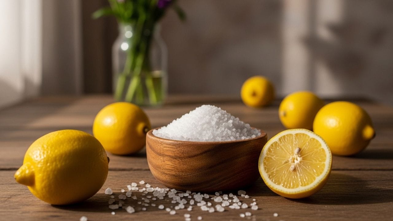 મીઠું અને લીંબુથી કરવામાં આવતા આ સરળ ઉપાયો માત્ર નકારાત્મકતા ઘટાડવામાં જ નહીં, પરંતુ ઘરમાં શાંતિ અને આનંદ વધારવામાં પણ મદદરૂપ માનવામાં આવે છે. જો તમે પણ તમારા ઘરના વાતાવરણને વધુ સારું બનાવવા ઈચ્છો છો, તો આ ઉપાયો અજમાવી શકો છો. આવા નાના પ્રયાસો જીવનમાં સારા બદલાવ લાવી શકે છે. ( નોંધ :ટીવી9 કોઈ પણ પ્રકારે અંધશ્રદ્ધાને પ્રોત્સાહન આપતુ નથી. આ અહેવાલ માત્ર ધાર્મિક માન્યતા અને લોકોમાં પ્રચલિત માન્યતા, રીત રિવાજને આધારે રજૂ કરવામાં આવેલ છે. ) ( Credits: AI Generated )