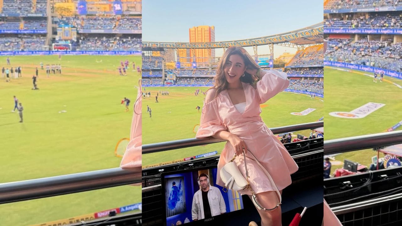 લક્ઝરી બેગ જ નહી પરંતુ પોતાનો લુક કમ્પલીટ કરવા માટે  Fendi ફર્સ્ટ ક્રિસ્ટલના ચશ્મા પહેર્યા હતા. જેની કિંમત અંદાજે 54 હજાર રુપિયા બતાવવામાં આવી રહી છે.