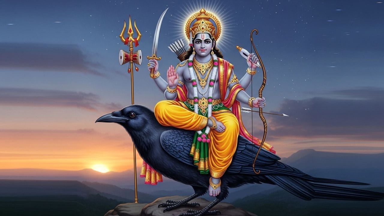 કહેવાય છે કે શનિ ગ્રહ લગભગ 30 વર્ષ પછી ફરી એ જ રાશિમાં પાછો આવે છે. શનિની સાડાસાતી ત્રણ ભાગમાં વહેંચાયેલી હોય છે. જ્યારે શનિ કોઈ વ્યક્તિની જન્મ રાશિથી બારમા, પ્રથમ અથવા બીજા સ્થાનમાં આવે છે, ત્યારે સાડાસાતી શરૂ થાય છે. ઉદાહરણ તરીકે, શનિ જ્યારે મીન, મેષ અને વૃષભ રાશિમાં હોય ત્યારે મેષ રાશિના લોકો પર સાડાસાતીની અસર વધારે જોવા મળે છે. એ જ રીતે, જ્યારે શનિ મેષ, વૃષભ અને મિથુન રાશિમાં ગોચર કરે છે, ત્યારે વૃષભ રાશિના લોકો સાડેસાતીના પ્રભાવ હેઠળ આવે છે. ( Credits: AI Generated )