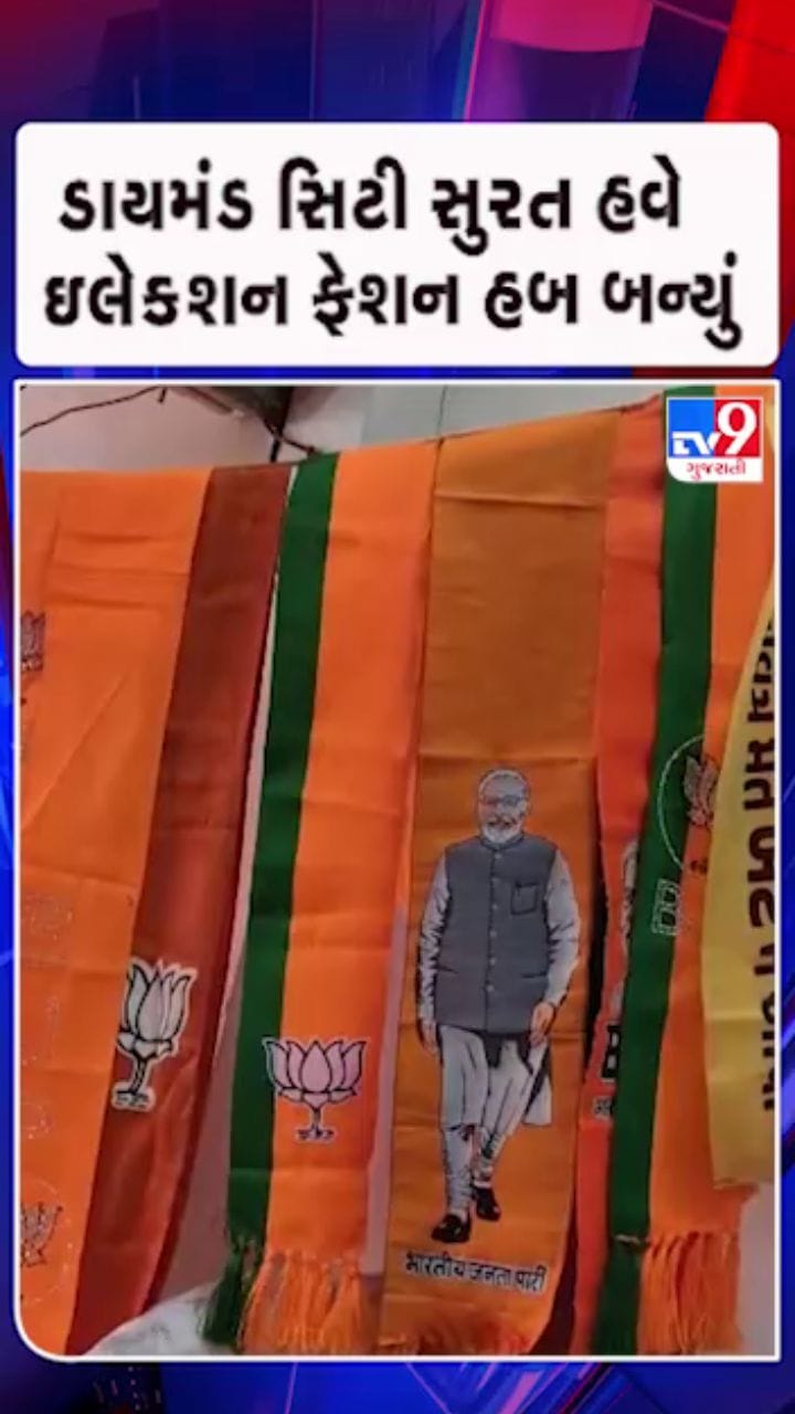 ચૂંટણી પ્રચાર સાહિત્યની ધૂમ