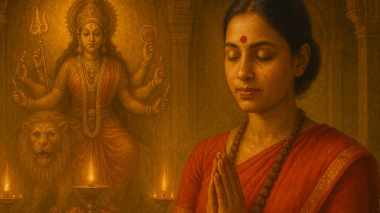 શાક્ત તિલક  દેવી દુર્ગા અથવા શક્તિ ની પૂજા કરતા ભક્તો શાક્ત તિલક કરે છે. તે સામાન્ય રીતે લાલ સિંદૂર અથવા કુમકુમથી કરવામાં આવે છે. આ તિલક ને શક્તિ અને સુરક્ષાનું પ્રતીક માનવામાં આવે છે. તે ગોળાકાર આકારનું હોય છે.