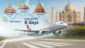જેવર એરપોર્ટનો જાદુ: ગુજરાતથી આગ્રા-મથુરાની સફર હવે અડધા સમયમાં!