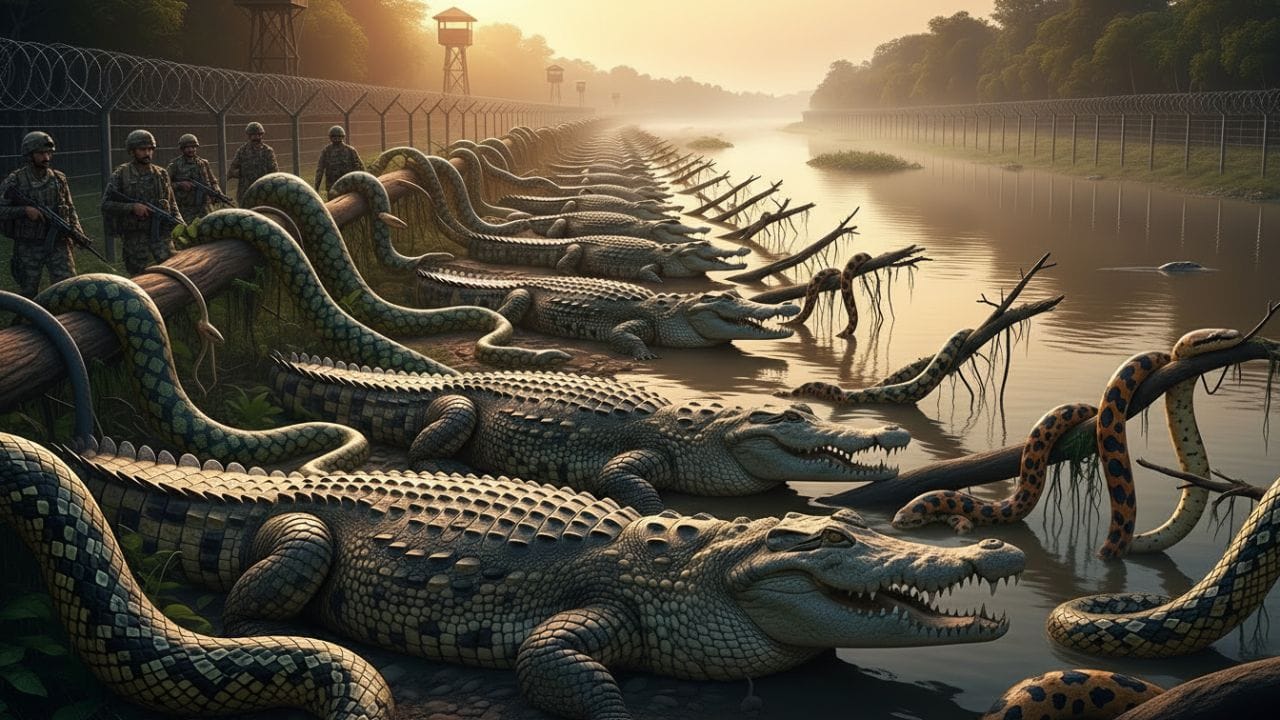 હવે સીમા પર સાપ અને મગર રાખશે નજર! બાંગ્લાદેશ બોર્ડર પર ઘૂસણખોરોનો કાળ બનશે BSFનો આ 'ખતરનાક' પ્લાન