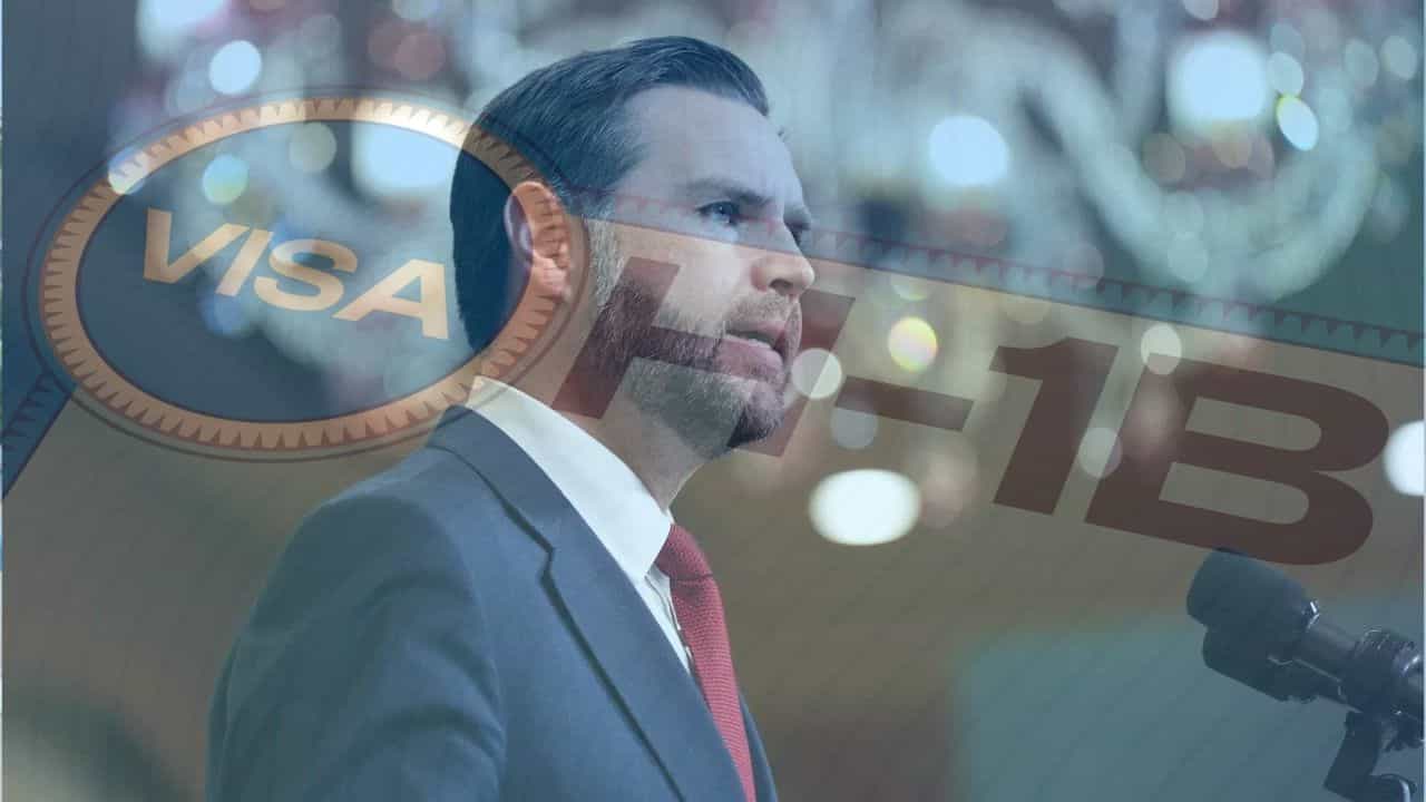 H-1B વિઝા પર જેડી વેન્સનું મહત્વનું નિવેદન; સાસરીયાના ખભે બંદૂક મૂકીને કહી આ મોટી વાત