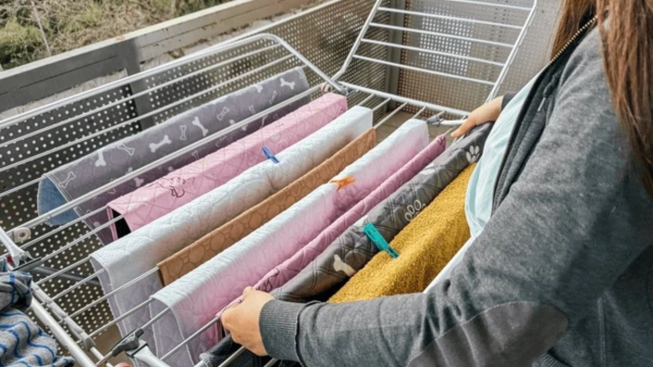 સુતરાઉ કપડાંને તડકામાં સૂકવવાની યોગ્ય રીત ખૂબ જ મહત્વપૂર્ણ છે. સુતરાઉ કાપડ ખૂબ જ હલકું હોય છે. તેથી તે વધારે સૂર્યપ્રકાશમાં ઝાંખા પડી શકે છે. તેથી તમારે હંમેશા સુતરાઉ કપડાંને હળવા સૂર્યપ્રકાશમાં અંદરથી સૂકવવા જોઈએ. આ કિરણોને સીધા કાપડ પર પડતા અટકાવે છે, જેનાથી રંગ લાંબા સમય સુધી એવો જ રહે છે.
