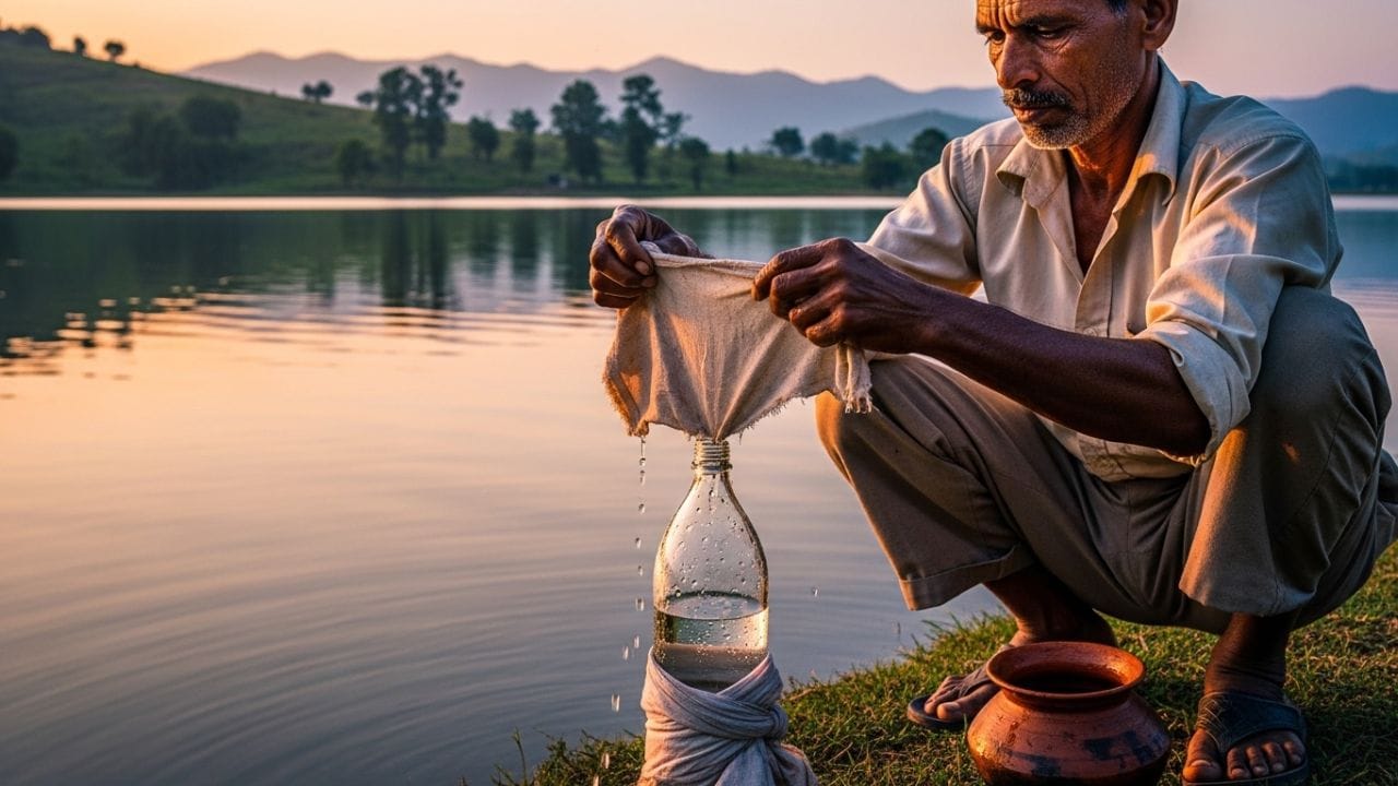 ઘરે બનાવો રેતીનું 'કુદરતી એસી': જો તમારી પાસે માટલું નથી, તો આ જુગાડ કામ આવશે. એક મોટા વાસણમાં બીજું નાનું વાસણ રાખો અને બંને વચ્ચેની ખાલી જગ્યામાં રેતી ભરી દો. હવે આ રેતીને પાણીથી ભીની કરો. આ પદ્ધતિ માટલાના સિદ્ધાંત પર જ કામ કરે છે. રેતીમાં રહેલું ભેજ અંદરના વાસણને ઠંડક આપે છે અને ગમે તેટલી ગરમીમાં પણ પાણી ઠંડું રહે છે.