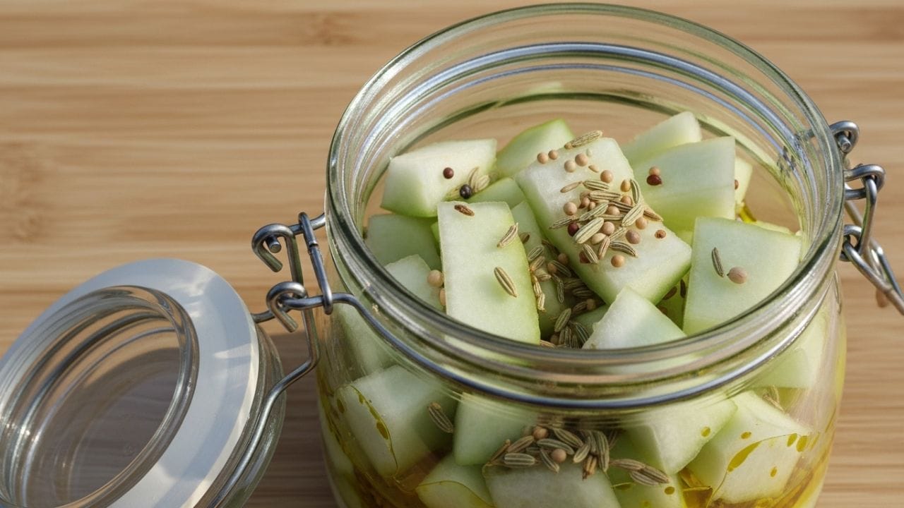 ચટાકેદાર અથાણું: તરબૂચની છાલનો સફેદ ભાગ ફેંકી દેવાને બદલે તેનું ખાટું-મીઠું અથાણું બનાવી શકાય છે. સફેદ ભાગના નાના ટુકડા કરી તેમાં મીઠું, હળદર, વરિયાળી અને રાયના કુરિયા મેળવો. સરસવના તેલનો વઘાર કરી આ મિશ્રણને કાચની બરણીમાં ભરી બે-ત્રણ દિવસ તડકામાં રાખો. તમારું સ્વાદિષ્ટ અથાણું તૈયાર થઈ જશે.