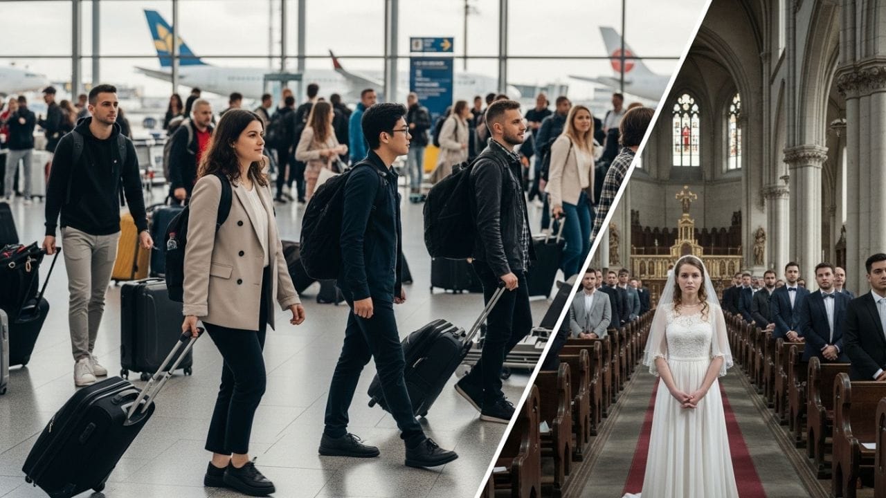 વધુમાં, વધુને વધુ યુવાનો સારી કારકિર્દી અને વધુ આવકની શોધમાં વિદેશ જઈ રહ્યા છે. વધુમાં, દેશમાં છૂટાછેડાના ઊંચા દરે લગ્નયોગ્ય પુરુષોની ઉપલબ્ધતામાં નોંધપાત્ર ઘટાડો કર્યો છે, જેના કારણે સામાજિક માળખા પર અસર પડી છે. ( Credits: AI Generated )