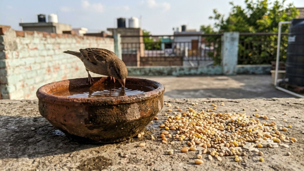 ઘણા લોકો ઘણીવાર દિવસભર તીવ્ર સૂર્યપ્રકાશના સંપર્કમાં રહેતી જગ્યાએ પાણીના વાસણો મૂકે છે. આ વાસણો પાણીને ગરમ કરે છે અને પક્ષીઓ માટે તેને બિનઉપયોગી બનાવે છે. તેથી છાંયડાવાળી અને ઠંડી જગ્યા પસંદ કરવી હંમેશા શ્રેષ્ઠ માનવામાં આવે છે.