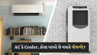 1.5 ટનનું AC કે કુલર..એક રાત ચલાવવા પર કોણ વાપરે છે વધારે વીજળી? આ જાણી લેજો