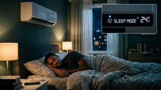 શું તમે પણ રાત્રે એસીનું ‘Sleep Mode’ ઓન કરીને સૂઈ જાઓ છો? જાણો કૂલિંગ અને વીજળીના વપરાશ પર શું થાય છે અસર