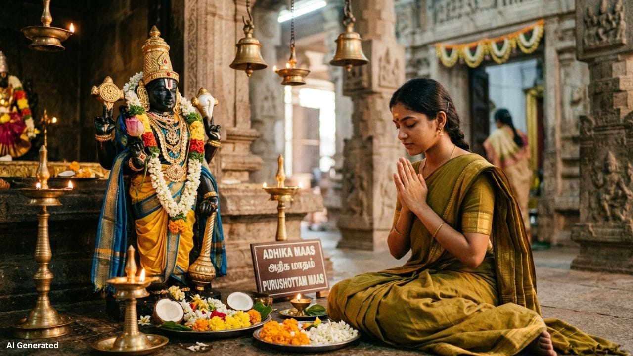 હિન્દુ પંચાંગ સૂર્ય અને ચંદ્રની ગતિને આધારે બનાવવામાં આવ્યું છે. ચંદ્ર મુજબનું વર્ષ લગભગ 354 દિવસનું હોય છે, જ્યારે સૂર્ય મુજબનું વર્ષ લગભગ 365 દિવસનું ગણાય છે. આ રીતે બંને વચ્ચે દર વર્ષે આશરે 11 દિવસનો ફરક રહે છે. સમય જતા આ તફાવત વધતો જાય છે અને લગભગ ત્રણ વર્ષે તે એક મહિના જેટલો થઈ જાય છે. આ અસંતુલન દૂર કરવા માટે હિન્દુ કેલેન્ડરમાં એક વધારાનો મહિનો ઉમેરવામાં આવે છે, જેને અધિક માસ કહેવામાં આવે છે. ધાર્મિક માન્યતા મુજબ ભગવાન વિષ્ણુએ તેને પુરુષોત્તમ માસ તરીકે વિશેષ મહત્વ આપ્યું છે.