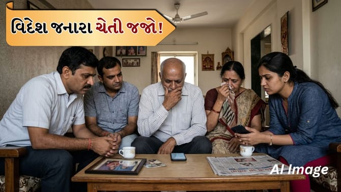 લંડન જતાં અમદાવાદનો પરિવાર વિદેશમાં બંધક, Watch Video