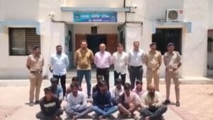 અમરેલી: બાબરામાં જૂની અદાવતમાં યુવકની નિર્મમ હત્યા, સમાધાનના બહાને બોલાવી તલવાર-પાઈપથી ખેલાયો લોહીયાળ ખેલ, 10 ઝડપાયા