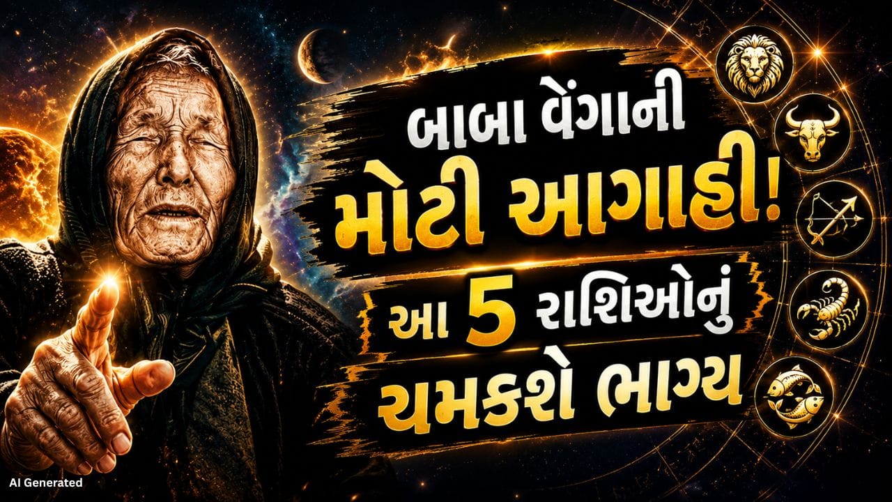 બાબા વેંગા પોતાની ભવિષ્યવાણીઓને કારણે ફરી ચર્ચામાં છે. 11 મે થી 17 મે દરમિયાન કર્ક, સિંહ અને ધન સહિત પાંચ રાશિના લોકો માટે સમય શુભ માનવામાં આવી રહ્યો છે. આ અઠવાડિયામાં કારકિર્દી, પૈસા, પરિવાર અને આરોગ્ય સંબંધિત બાબતોમાં સારા પરિણામો મળી શકે છે અને અટકેલા કામોમાં પ્રગતિ જોવા મળશે. ( Credits: AI Generated )