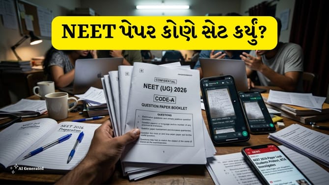 NEET નું પ્રશ્નપત્ર કોણ તૈયાર કરે છે? કેવી રીતે બહાર આવ્યા પ્રશ્નો?