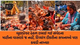 ક્રૂરતાની હદ : દિવ્યાંગ મહિલાની રોજીરોટી પર ચાલ્યું તંત્રનું બુલડોઝર
