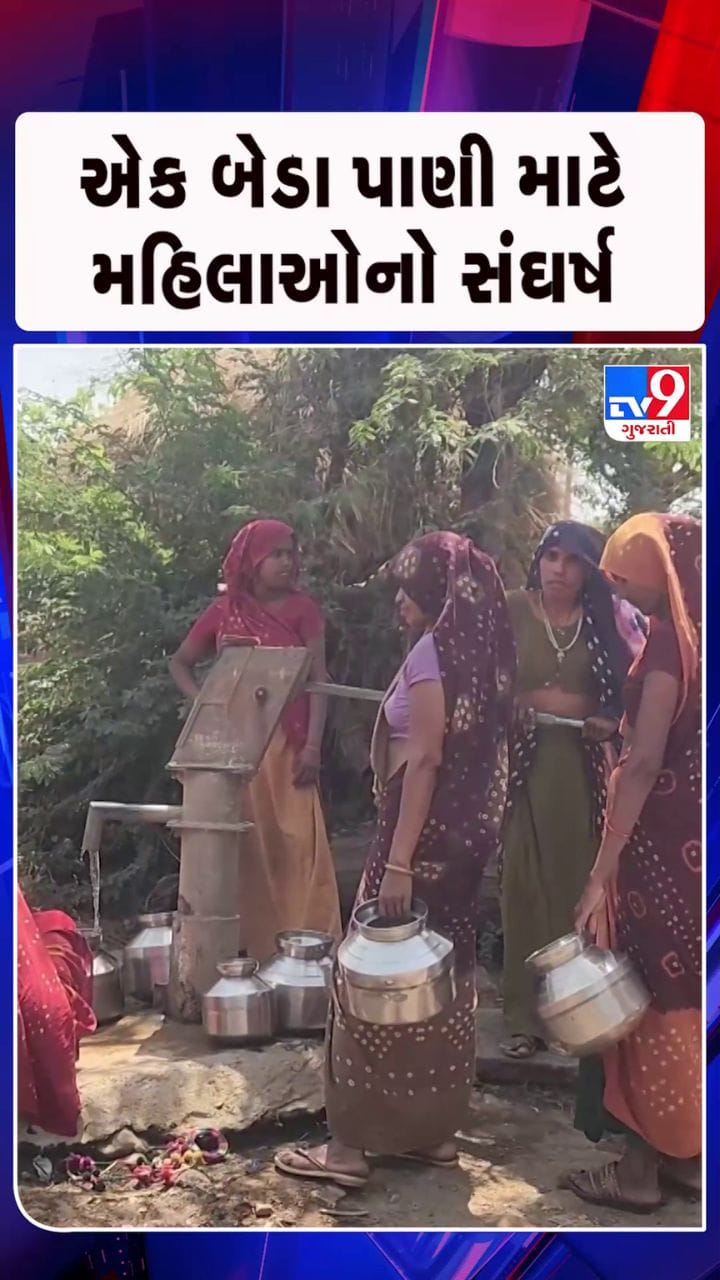 100 હેન્ડપંપ છતાં ગામમાં પાણીની અછત