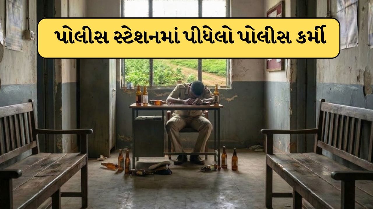Breaking News :  ગુજરાતના આ પોલીસ સ્ટેશનમાં પોલીસ જ પીધેલી હાલતમાં, FIR લખાવવા ગયેલા ફરિયાદીઓ જ ગભરાયા, જુઓ Video