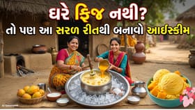 ફ્રિજ વગર પણ જામશે આઈસ્ક્રીમ! જાણો 5 મિનિટની કમાલની ટ્રિક