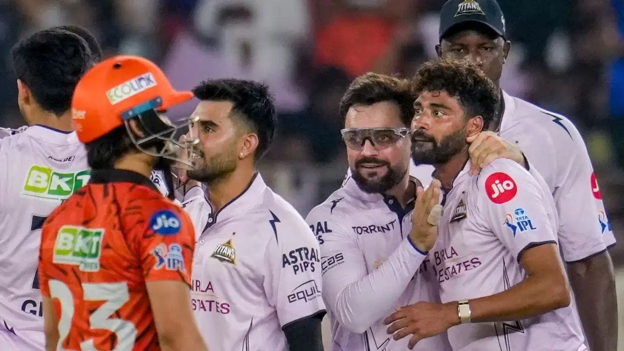 Breaking News: ગુજરાતે હૈદરાબાદને 82 રનથી હરાવ્યું, IPL 2026 માં સતત પાંચમી મેચ જીતી, પોઈન્ટ ટેબમાં ટોપ પર પહોંચ્યું