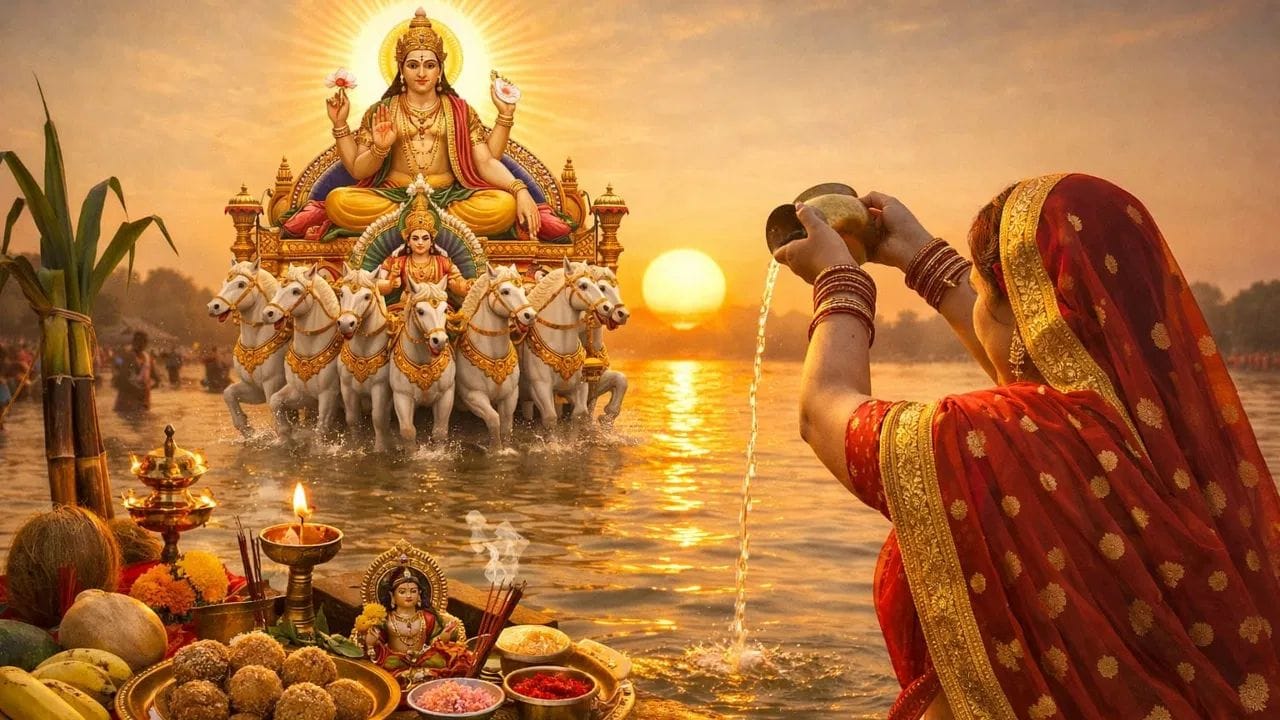 નવતપામાં સૂર્યદેવની પૂજા અત્યંત ફળદાયી માનવામાં આવે છે. દરરોજ સવારે સૂર્યોદય સમયે તાંબાના લોટામાં જળ, લાલ ચંદન અને ફૂલ ઉમેરીને સૂર્યદેવને અર્પણ કરો. આમ કરવાથી ઘરમાં સુખ-સમૃદ્ધિ જળવાઈ રહે છે. નવતપાના કોઈપણ એક દિવસે તાંબાની થાળીમાં ગોળ-ચણા રાખીને સૂર્યદેવને ચઢાવો. આનાથી કુંડળીમાં સૂર્યની સ્થિતિ મજબૂત થશે.