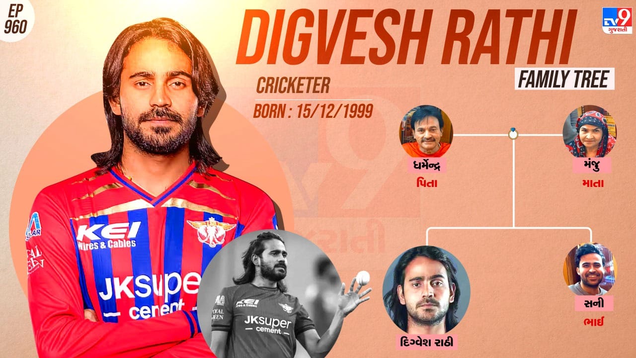 દિગ્વેશ રાઠીનો પરિવાર જુઓ