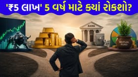FD, મ્યુચ્યુઅલ ફંડ કે સોનું...? 5 વર્ષ માટે '₹5 લાખ' ક્યાં રોકશો?