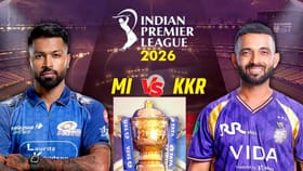 IPL 2026: KKRએ જીત્યો ટોસ, MI પહેલા કરશે બેટિંગ, બંને ટીમની પ્લેઈંગ 11