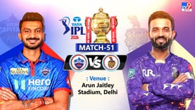 IPL 2026: KKRએ જીત્યો ટોસ, DC પહેલા કરશે બેટિંગ,બંને ટીમની પ્લેઈંગ 11