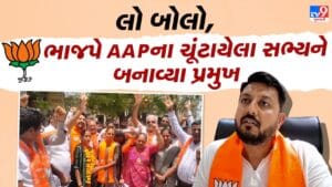 ભાજપની મજબૂરી, AAPના સભ્યને બનાવવા પડ્યા તાલુકા પંચાયતના પ્રમુખ