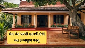 ઘરમાં સુખ અને સમૃદ્ધિ લાવવા મેન ગેટ પરથી તરત હટાવી દો આ 3 વસ્તુ