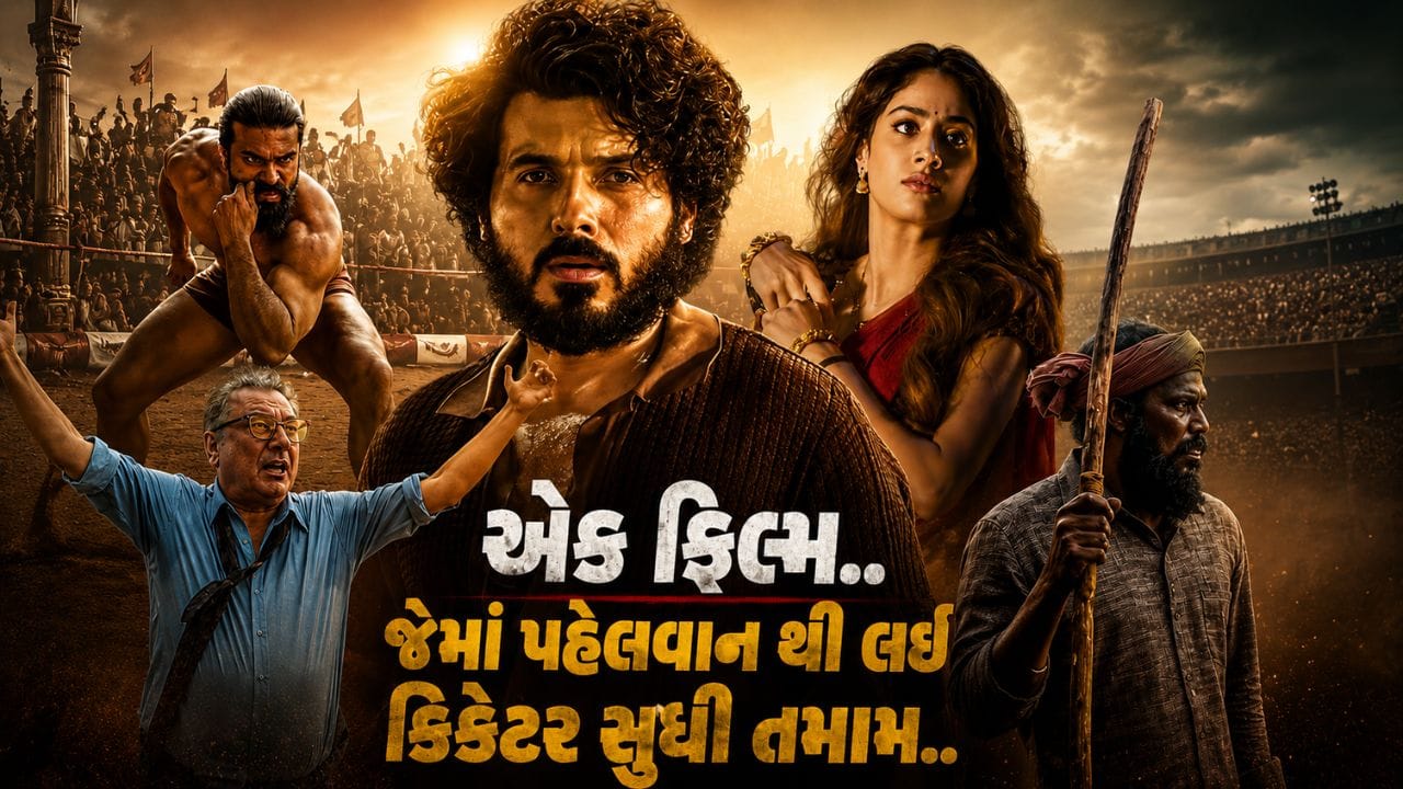 પહેલવાન થી લઈ ક્રિકેટર સુધી... 'Peddi' ફિલ્મમાં ધૂમ મચાવશે Ram Charan, 'મુન્નાભૈયા' પણ દેખાશે, Trailer જુઓ